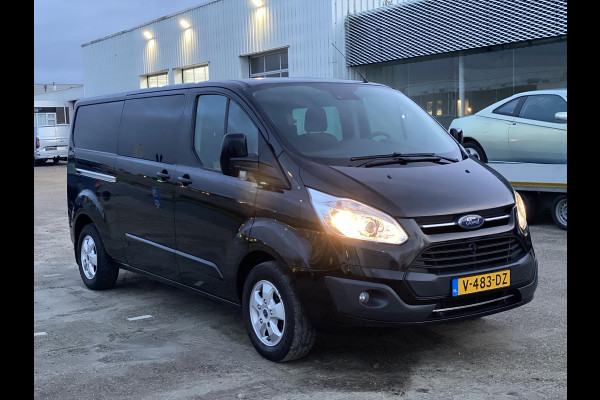 Ford Transit Custom 290 2.0 TDCI L2H1 Limited DC | Cruise Control | Dubbele cabine | Trekhaak