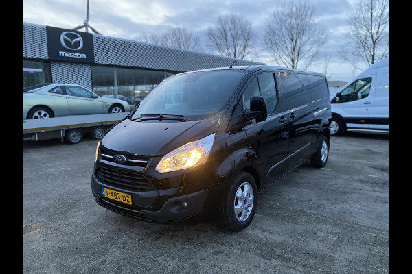 Ford Transit Custom 290 2.0 TDCI L2H1 Limited DC | Cruise Control | Dubbele cabine | Trekhaak