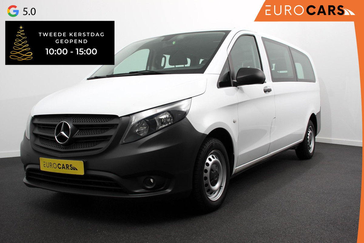 Mercedes-Benz Vito Tourer 114 CDI Automaat Pro Extra Lang incl. BTW en BPM 8 persoons Navigatie Airco Cruise Control