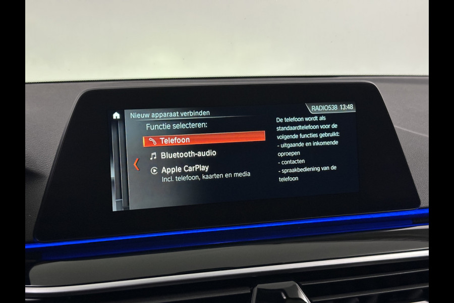 BMW 5 Serie Touring 530i Sportline 252pk | Panodak | Luxe Lederen comfortstoelen Memory | Head-up Display | Carplay | 360 Camera | Stoelventilatie |