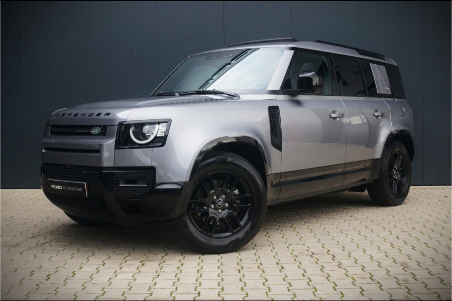 Land Rover Defender Hard Top 3.0 D250 110 MHEV X-Dynamic S | €59.940,- Ex BTW | Grijs Kenteken | Luchtvering | Panoramadak | Stuur/Stoelverwarming | 360° Camera | Keyless | Groot Scherm | Cruise Control | Apple Carplay