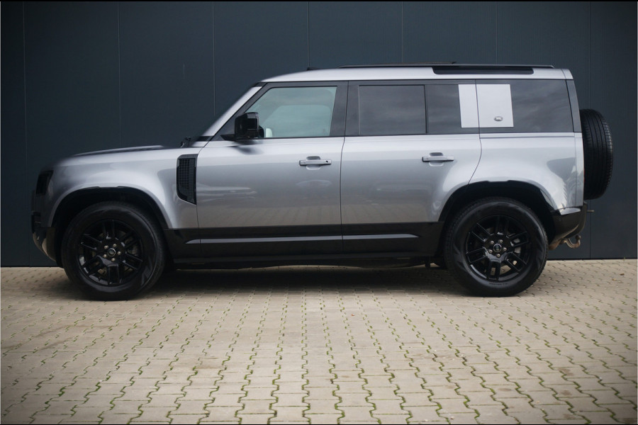 Land Rover Defender Hard Top 3.0 D250 110 MHEV X-Dynamic S | €59.940,- Ex BTW | Grijs Kenteken | Luchtvering | Panoramadak | Stuur/Stoelverwarming | 360° Camera | Keyless | Groot Scherm | Cruise Control | Apple Carplay