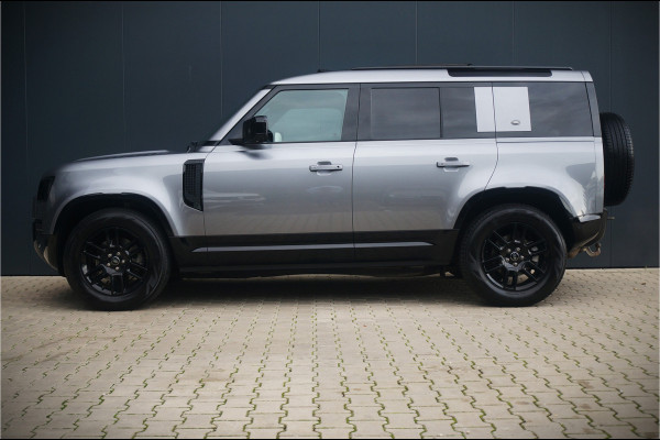 Land Rover Defender Hard Top 3.0 D250 110 MHEV X-Dynamic S | €59.940,- Ex BTW | Grijs Kenteken | Luchtvering | Panoramadak | Stuur/Stoelverwarming | 360° Camera | Keyless | Groot Scherm | Cruise Control | Apple Carplay