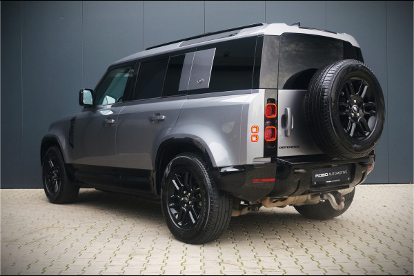 Land Rover Defender Hard Top 3.0 D250 110 MHEV X-Dynamic S | €59.940,- Ex BTW | Grijs Kenteken | Luchtvering | Panoramadak | Stuur/Stoelverwarming | 360° Camera | Keyless | Groot Scherm | Cruise Control | Apple Carplay