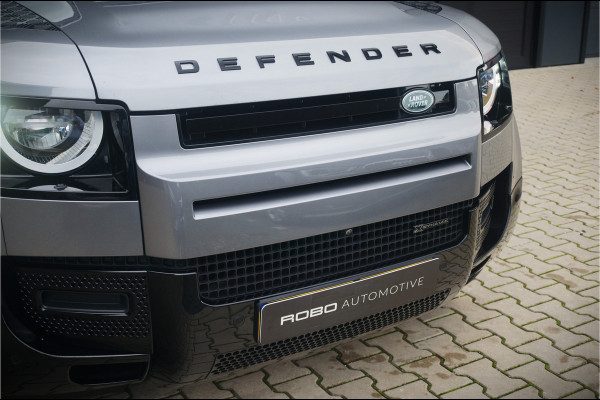 Land Rover Defender Hard Top 3.0 D250 110 MHEV X-Dynamic S | €59.940,- Ex BTW | Grijs Kenteken | Luchtvering | Panoramadak | Stuur/Stoelverwarming | 360° Camera | Keyless | Groot Scherm | Cruise Control | Apple Carplay