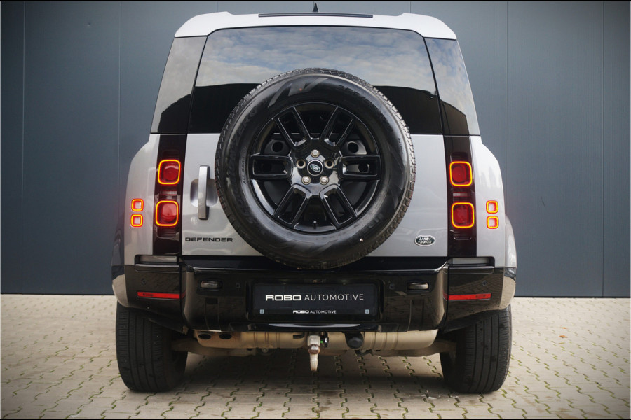 Land Rover Defender Hard Top 3.0 D250 110 MHEV X-Dynamic S | €59.940,- Ex BTW | Grijs Kenteken | Luchtvering | Panoramadak | Stuur/Stoelverwarming | 360° Camera | Keyless | Groot Scherm | Cruise Control | Apple Carplay