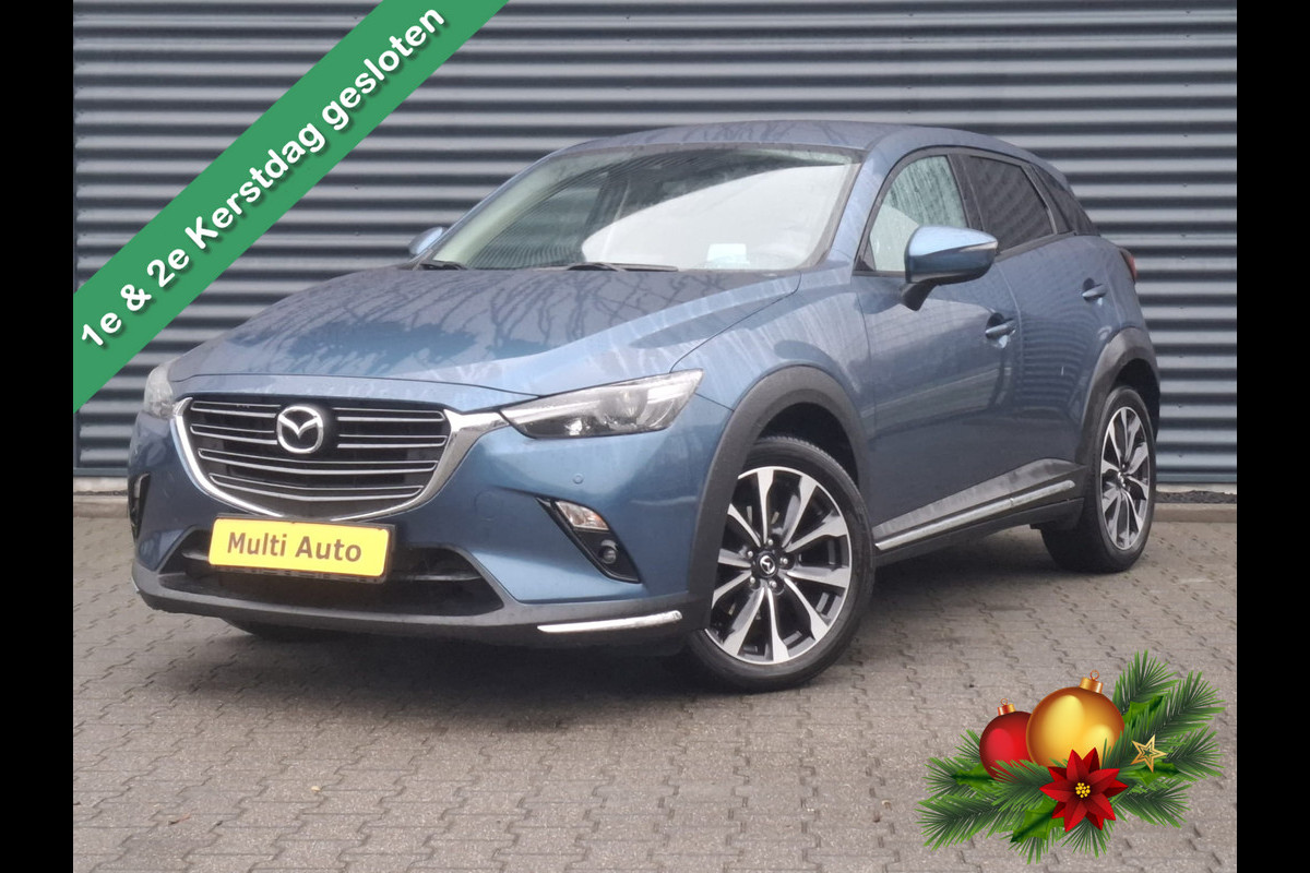 Mazda CX-3 2.0 SkyActiv-G 121 Luxury Automaat | Sportstoelen Verwarmd | Head Up | Apple Carplay | Navigatie | Camera | DAB | L.M. 18" |