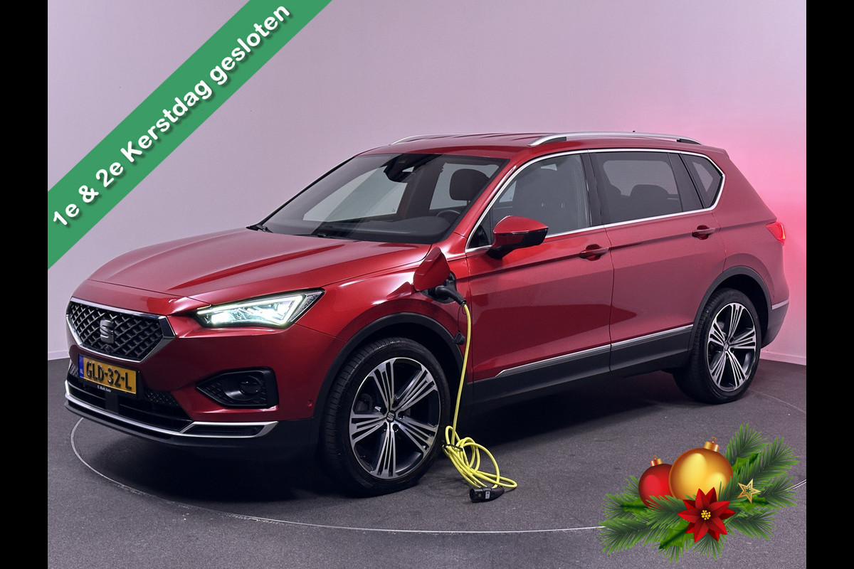 Seat Tarraco 1.4 TSI Xcellence Plug in Hybrid 245pk PHEV | Adaptive Cruise | Lederen Sportstoelen | 20 "L.M  | Led | Digitaal Dasboard | Carplay | Stoel & Stuurwielverwarming | 360 Camera |