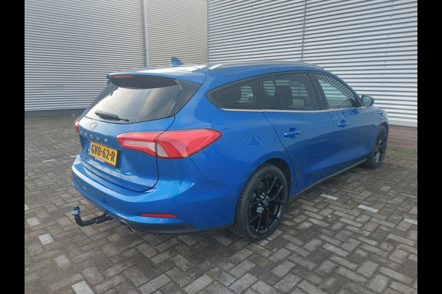 Ford FOCUS Wagon 1.0 EcoBoost Titanium Business Automaat, airco,cruise,afneembare trekhaak,navigatie,parkeersensoren,