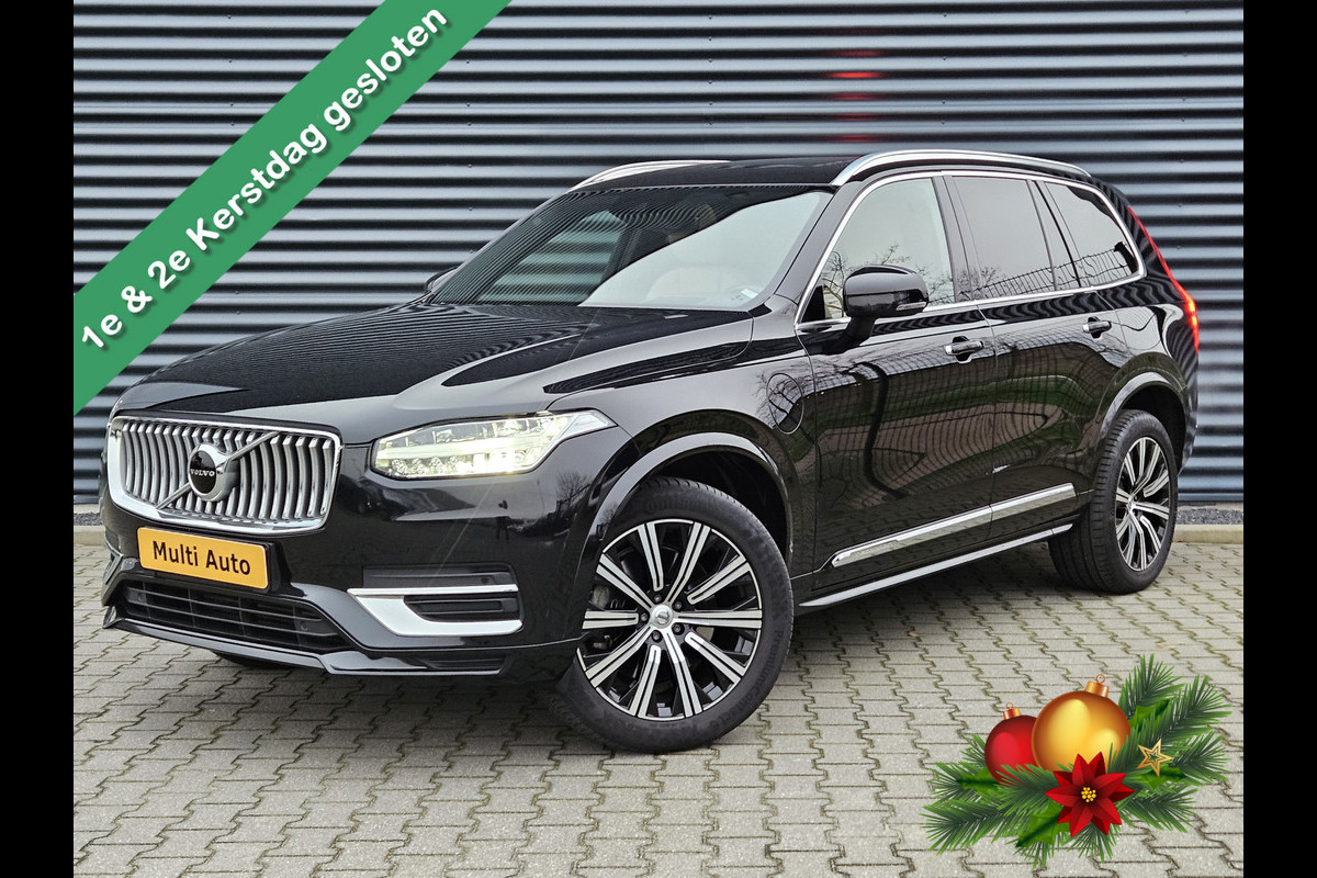 Volvo XC90 T8 Twin Engine AWD Inscription 7 Persoons Plug In Hybrid INCL BTW PHEV | Luchtvering | Adaptive Cruise | Bowers & Wilkins | Luxe Leder Memory | Head Up | Pilot Assist | Camera |