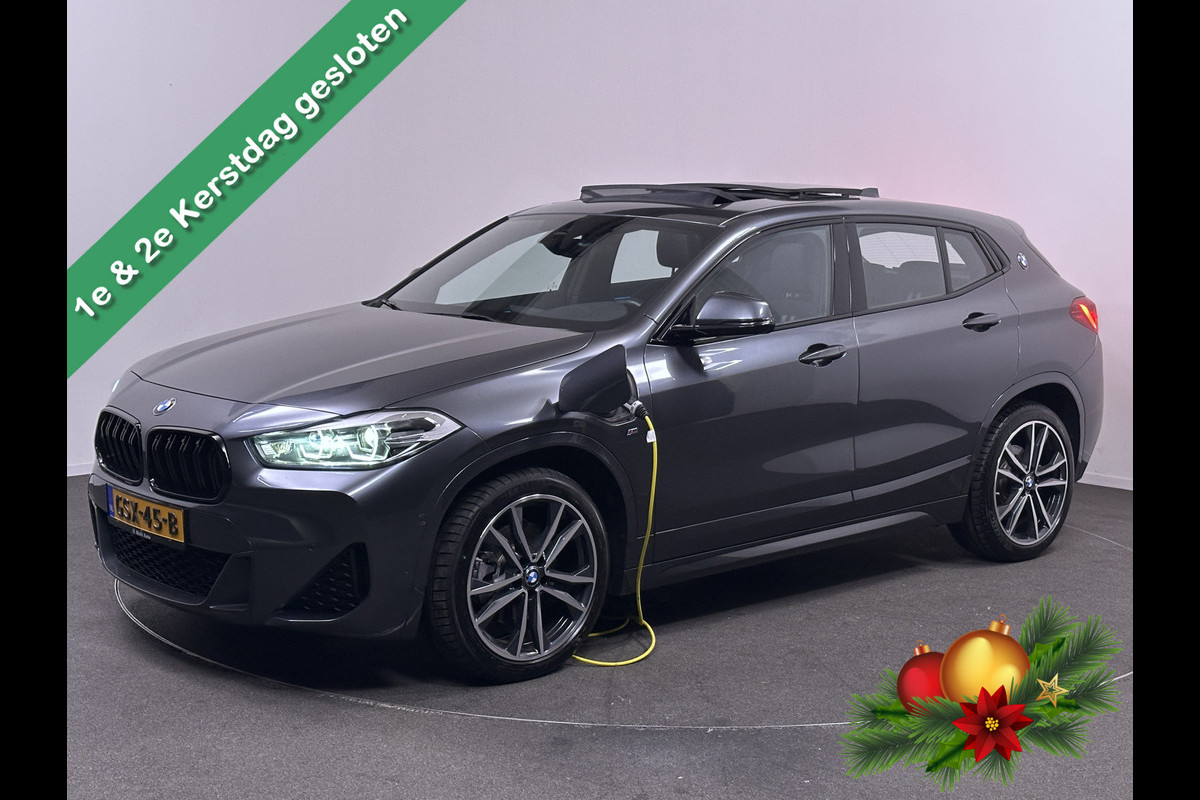 BMW X2 xDrive25e M-Sport Plug in Hybrid | Panodak | Camera | Navi Prof | Sportstoelen Verwarmd | Led | Sfeerverlichting |