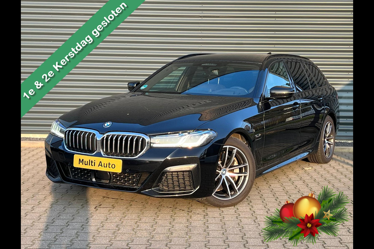 BMW 5 Serie Touring 530e M-Sport Plug in Hybrid PHEV | Trekhaak af Fabriek | Adaptive Cruise | Laser Led | Carplay | Harman/Kardon | Head-up Display |