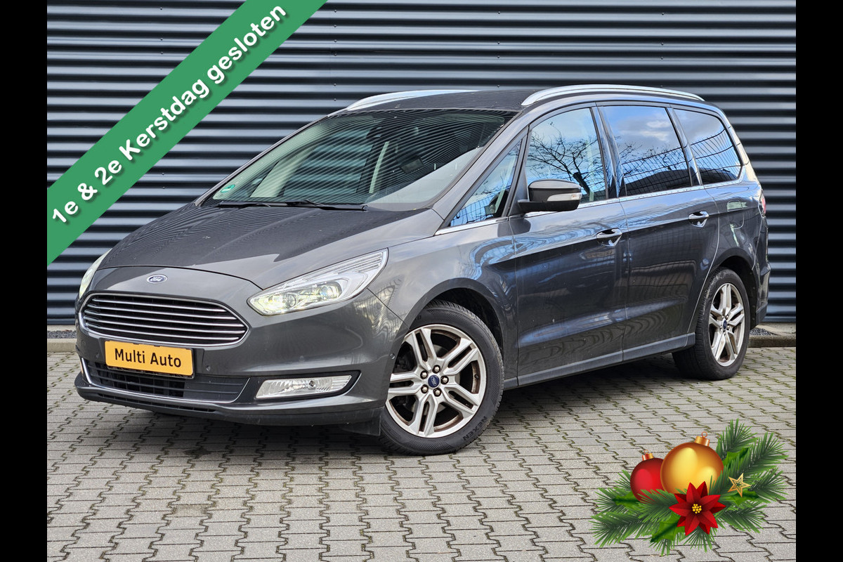 Ford Galaxy 1.5 Titanium 7 Persoons 160pk | Led Koplampen | Camera | Stuur & Stoelverwarming | Apple Carplay | Navi | Keyless | Parkassist |