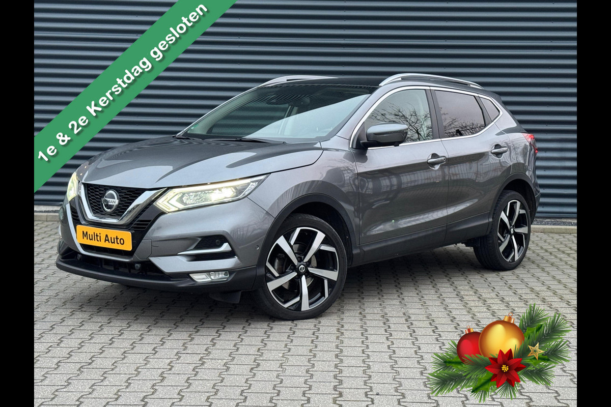 Nissan QASHQAI 1.3 DIG-T Tekna Automaat | Adaptive Cruise | BOSE Sound | Navigatie |  360 Camera | Lederen Bekleding | L.M. 19" | Stoelverwarming | DAB |