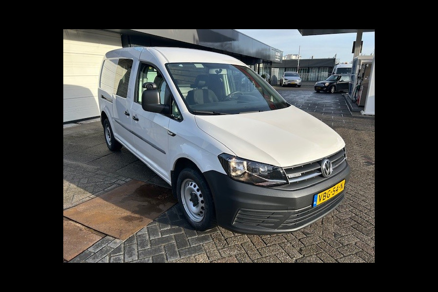 Volkswagen Caddy 1.4 TGI L2H1 EcoFuel Maxi CRUISE CONTROL I RIJDEN OP GROEN GAS CO2 NEUTRAAL I 1e EIGENAAR I COMPLETE ONDERHOUDSHISTORIE