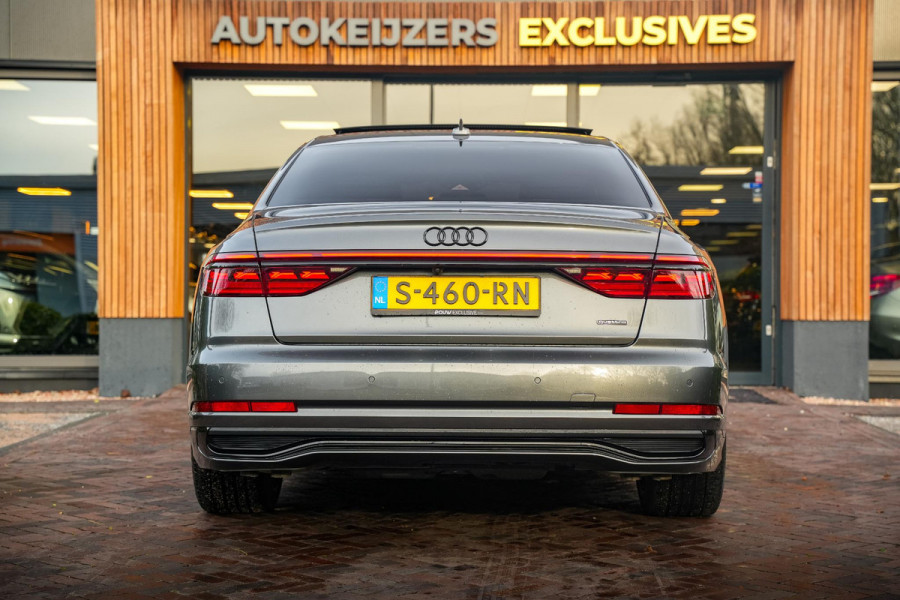 Audi A8 60 TFSI e quattro Pano Exclusive Adapt. Cruise Stoelvent. HUD 21"LM Massage 360 Camera