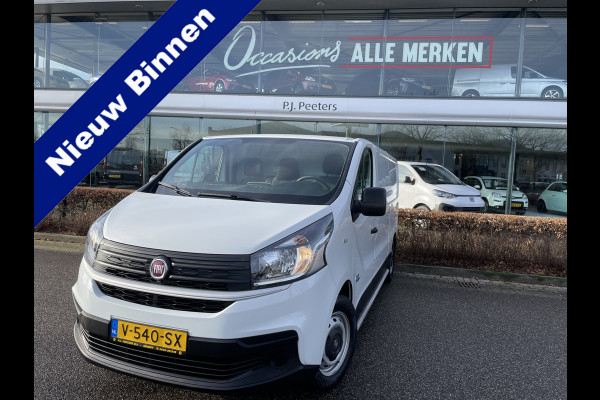 Fiat Talento 1.6 MJ EcoJet L2H1 Basis Airco - Zijschuifdeur rechts - tussenschot volledig-  zijwandbetimmering - achteruitrij camera - navigatie - 2 zitplaatsen rechtsvoor - sidebar - bluetooth - cruise control - Houten laadvloer