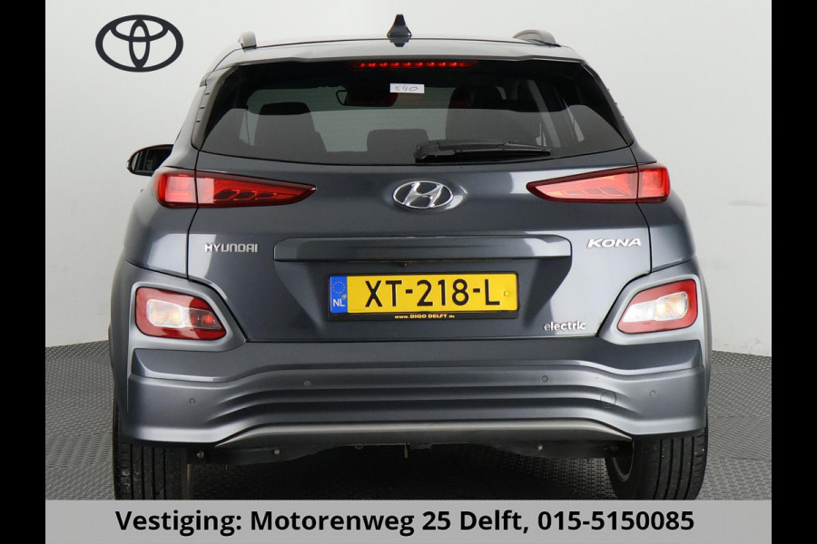 Hyundai Kona EV PREMIUM 204 PK PANORAMADAK ACCU=100% 64Kwh. LEER. NAVI. KEYLESS. FULL OPTION. TOT 5 JAAR GARANTIE*