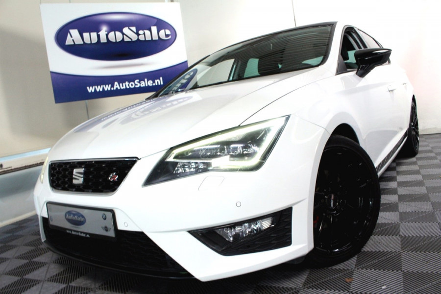 Seat Leon 1.4 TSI FR DSG 150pk 2eEIG NAV BT PDC CRUISE LEDER STOELVW '16