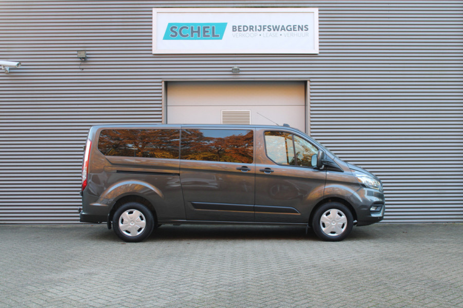 Ford Transit Custom 320 2.0 TDCI L2H1 Trend 130pk - 2x Schuifdeur - Carplay - Camera - Glaslook - Trekhaak - DAB - Rijklaar