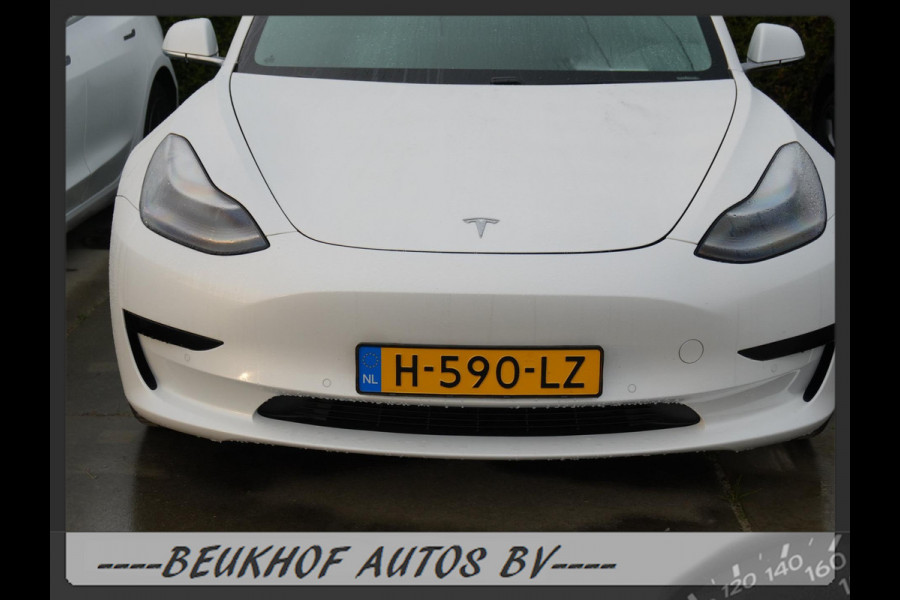 Tesla Model 3 Standard RWD Plus 2020 Pano 19 inch Nav Leer