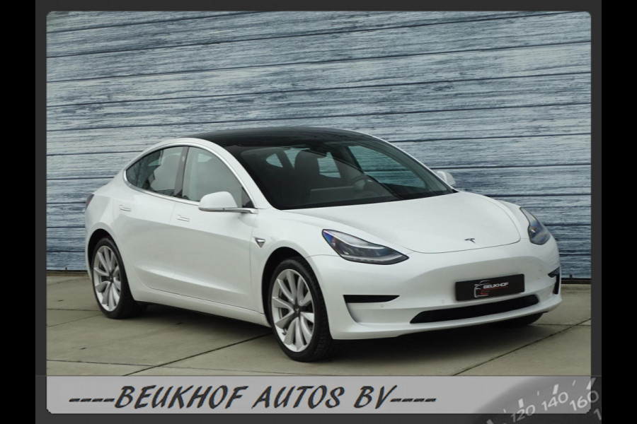 Tesla Model 3 Standard RWD Plus 2020 Pano 19 inch Nav Leer