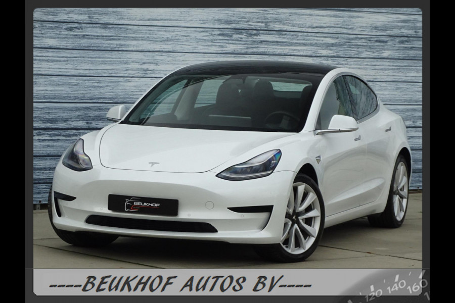 Tesla Model 3 Standard RWD Plus 2020 Pano 19 inch Nav Leer