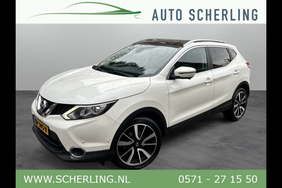 Nissan QASHQAI 1.2 Automaat Bns. Ed. Leder, Panodak, Trekhaak, 19” LMV