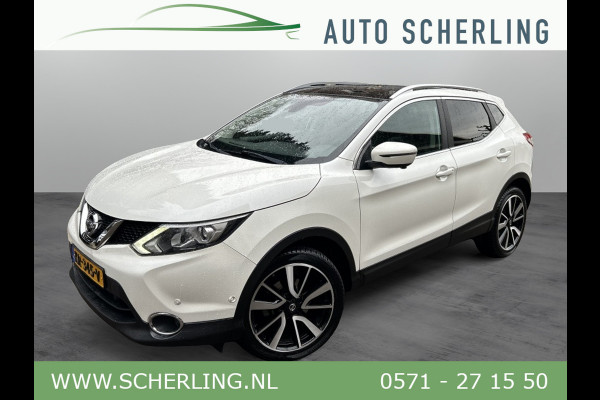 Nissan QASHQAI 1.2 Automaat Bns. Ed. Leder, Panodak, Trekhaak, 19” LMV