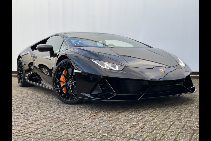 Lamborghini Huracan EVO 5.2 V10 - 640 CV AWD Nero Ade Lifting Dealer serviced Incl-BTW 4WD