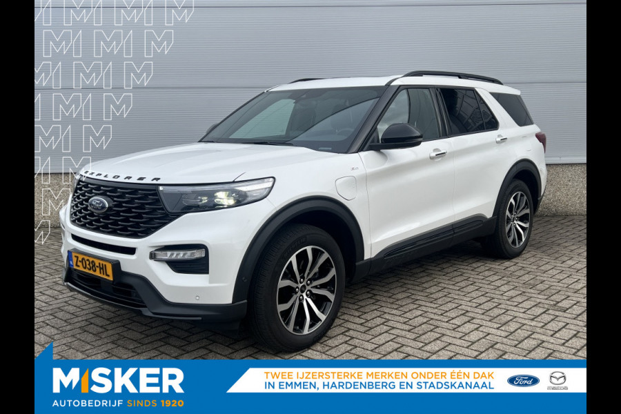 Ford Explorer 3.0 V6 EB PHEV ST-Line TREKHAAK! 7 ZITS! LEDER! VOL!