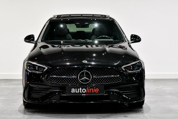 Mercedes-Benz C-Klasse 300 4MATIC AMG Night. Pano, Distro+, Burm, Camera, Sfeer, 19'', Digital, Dodeh, CarPlay!