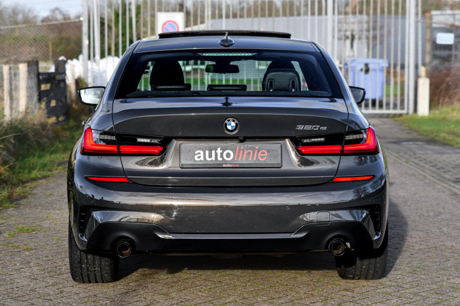 BMW 3-serie 320e M-Sport, Aero, Pano, Memory, HUD, Laser, ACC, 360, Leder,btw Keyless, Sfeer, Hifi, Dodeh, CarPlay!