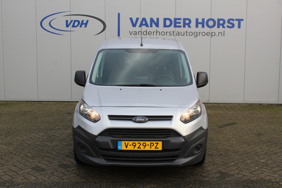 Ford Transit Connect 1.5-101pk TDCI L2 Economy Edition. Zeer nette Ford Connect, deze bedrijfswagen kan u nog jaren tot dienst zijn ! Airco, metallic lak, trekhaak etc.