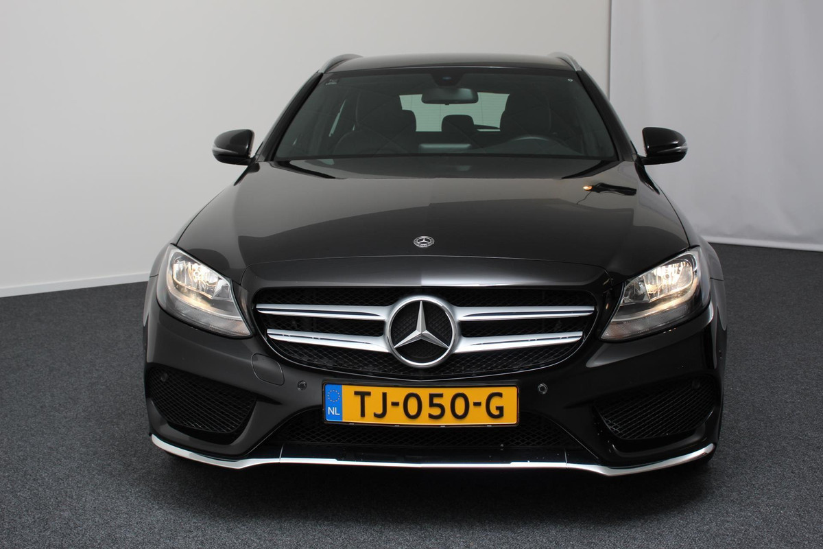 Mercedes-Benz C-Klasse Estate 180 AMG Sport Edition Navigatie Parkeersensoren Cruise Control Stoelverwarming Leder