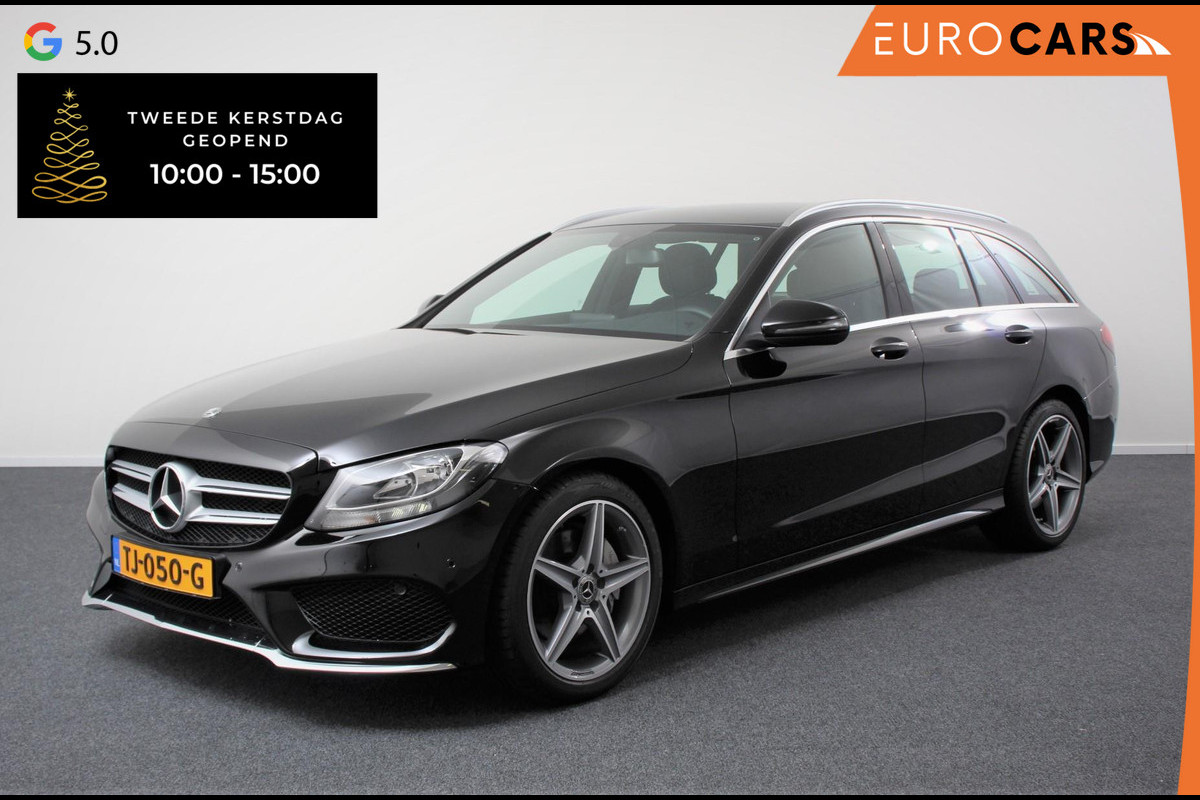 Mercedes-Benz C-Klasse Estate 180 AMG Sport Edition Navigatie Parkeersensoren Cruise Control Stoelverwarming Leder