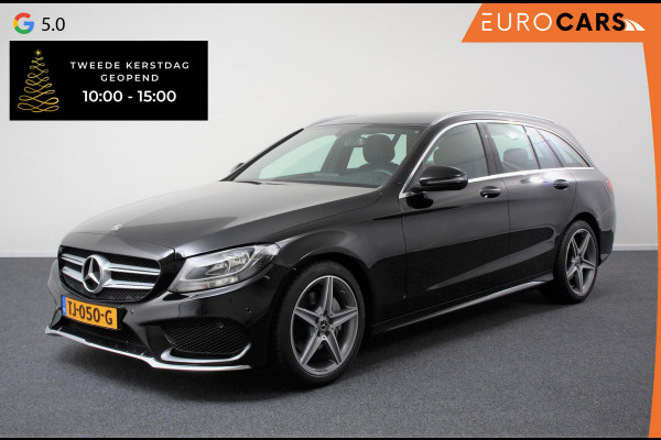 Mercedes-Benz C-Klasse Estate 180 AMG Sport Edition Navigatie Parkeersensoren Cruise Control Stoelverwarming Leder