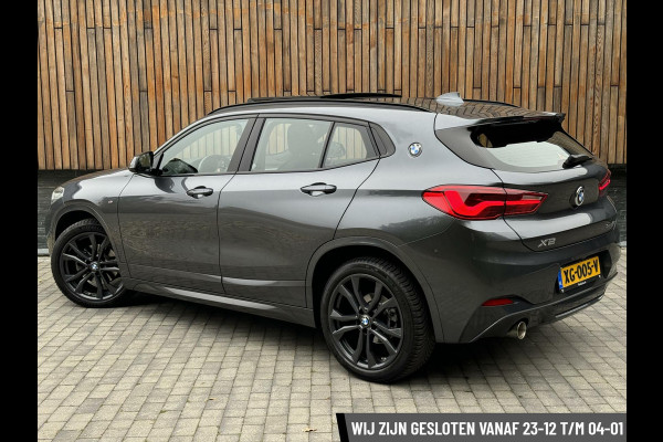 BMW X2 sDrive18i High Executive M-sport Automaat | Panoramadak | Lederen interieur | LED verlichting | Sfeerverlichting | DAB radio | H