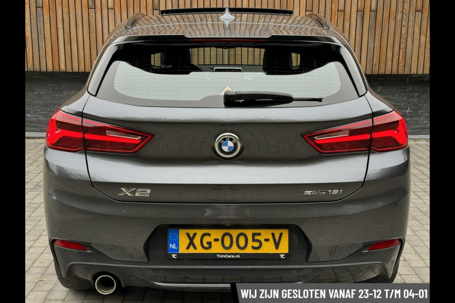 BMW X2 sDrive18i High Executive M-sport Automaat | Panoramadak | Lederen interieur | LED verlichting | Sfeerverlichting | DAB radio | H