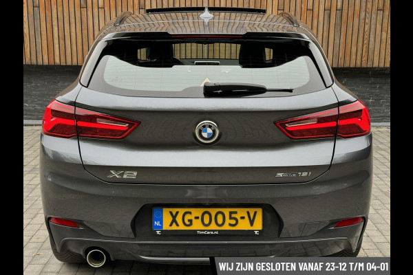 BMW X2 sDrive18i High Executive M-sport Automaat | Panoramadak | Lederen interieur | LED verlichting | Sfeerverlichting | DAB radio | H