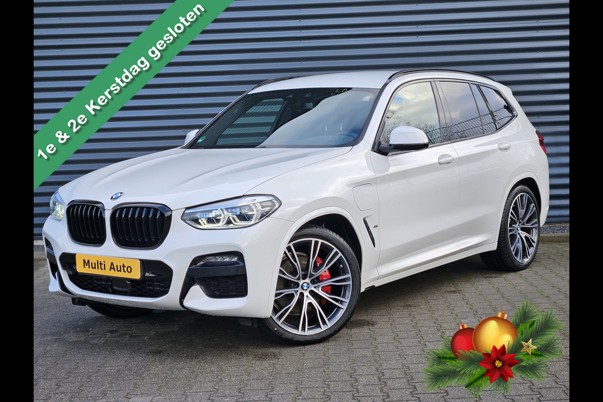 BMW X3 xDrive30e M Sport Plug In Hybrid Dealer O.H PHEV | Adaptive Cruise | 21"L.M | Head Up | Lederen Sportstoelen | Stuurverwarming | Keyless | Adaptive LED | Apple Carplay |