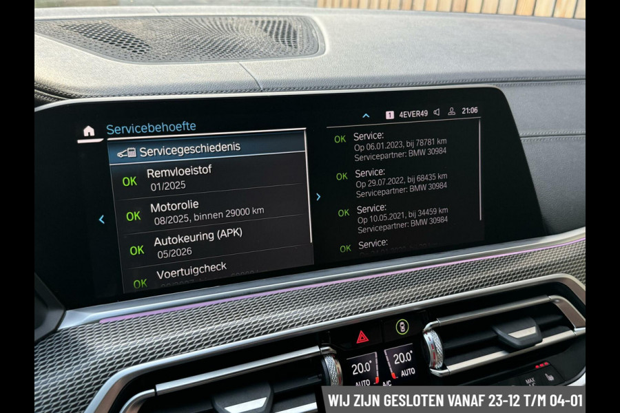 BMW X5 xDrive45e M-sport Navigatiesysteem | Comfortstoelen | Adaptive cruise control | Lane assist | Luchtvering | Camera | Compleet