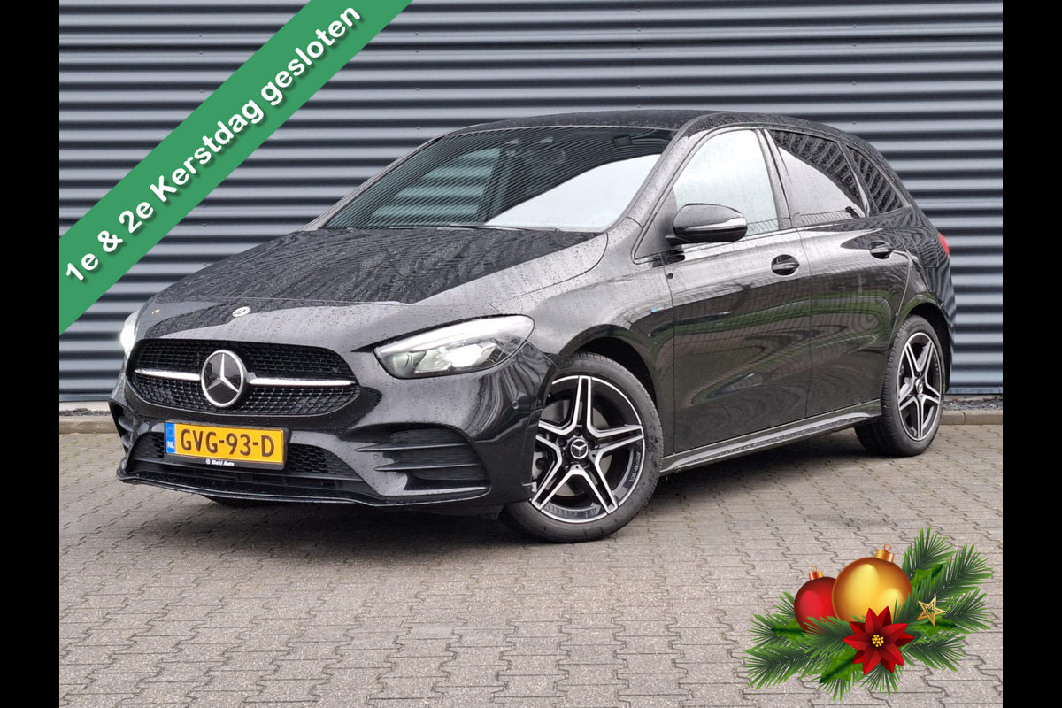 Mercedes-Benz B-Klasse 250 e AMG Night Plug in Hybrid 218pk PHEV | Alcantara Sportstoelen | Adaptive Cruise | Widescreen Navi | Sfeerverlichting | Apple Carplay | Camera |