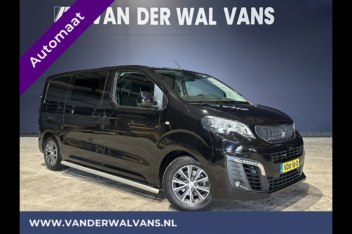 Peugeot Expert 2.0 BlueHDI 177pk Automaat L2H1 inrichting Euro6 Airco | Camera | Navigatie | Cruisecontrol Apple Carplay, Android Auto, Trekhaak, Sidebars, Parkeersensoren, LM velgen