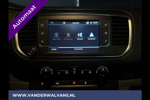 Peugeot Expert 2.0 BlueHDI 177pk Automaat L2H1 inrichting Euro6 Airco | Camera | Navigatie | Cruisecontrol Apple Carplay, Android Auto, Trekhaak, Sidebars, Parkeersensoren, LM velgen