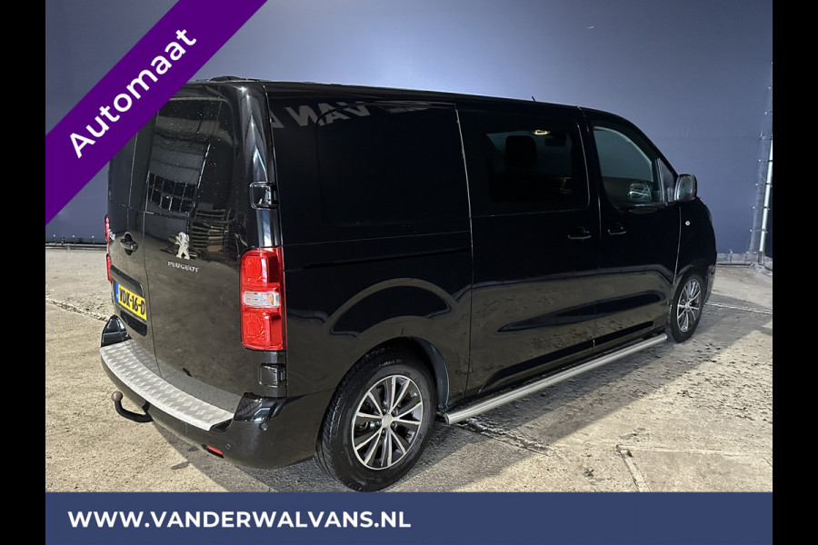 Peugeot Expert 2.0 BlueHDI 177pk Automaat L2H1 inrichting Euro6 Airco | Camera | Navigatie | Cruisecontrol Apple Carplay, Android Auto, Trekhaak, Sidebars, Parkeersensoren, LM velgen