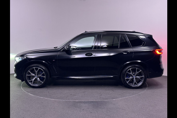 BMW X5 xDrive45e M Sport Plug In Hybrid 394pk INCL BTW PHEV | Panodak | Trekhaak af fabriek | Adaptive Cruise | Laser LED | Head Up | 21"L.M | Carbonpakket |