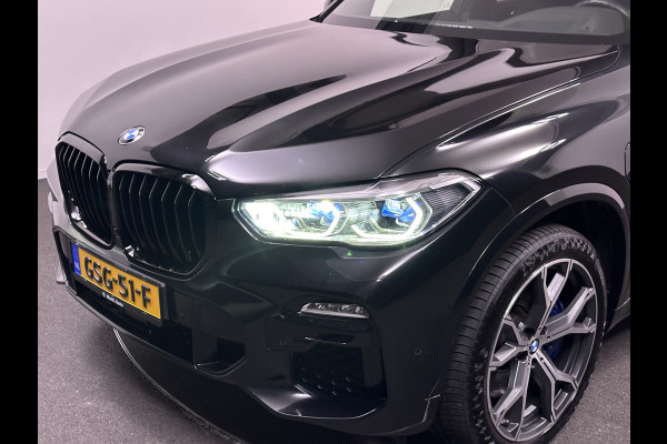 BMW X5 xDrive45e M Sport Plug In Hybrid 394pk INCL BTW PHEV | Panodak | Trekhaak af fabriek | Adaptive Cruise | Laser LED | Head Up | 21"L.M | Carbonpakket |