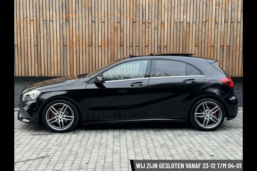 Mercedes-Benz A-Klasse 200 AMG-styling Automaat | Panoramadak | Xenon verlichting | Stoelverwarming | Trekhaak | Schakelflippers | Achteruitrijcamera |