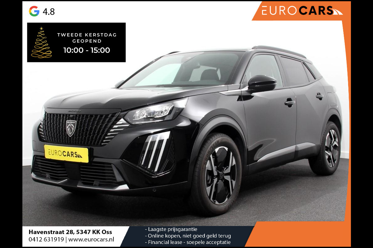 Peugeot 2008 1.2 PureTech 130pk Automaat Allure | Navigatie | Climate Control | Camera 360 | Dab | Led | Lichtmetalen Velgen | Parkeer sensoren | Cruise Control Adaptive | Stoelverwarming